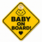 Baby on Board Sticker